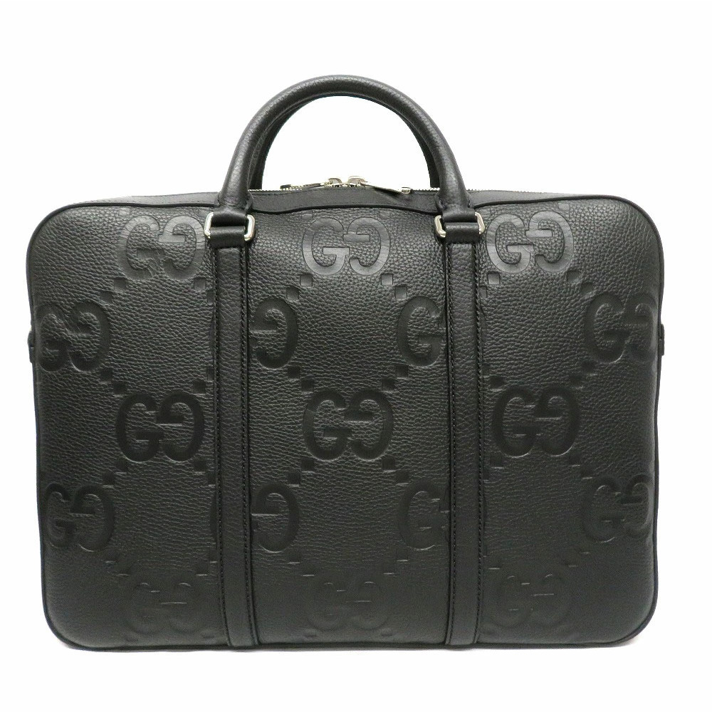 Gucci Jumbo GG Briefcase Business Black